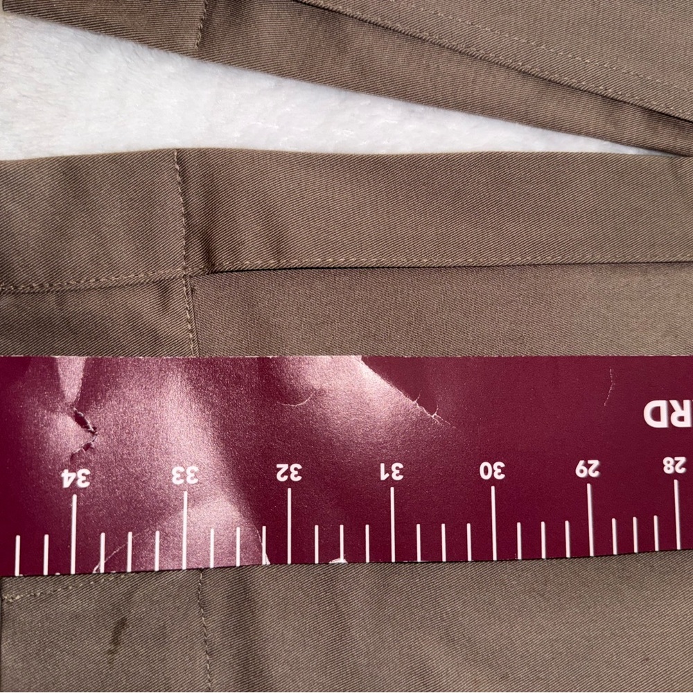 NWT Nike Twill Maxi Skirt Cotton Womens Size S Brown Slit Sportswear - Picture 10 of 10